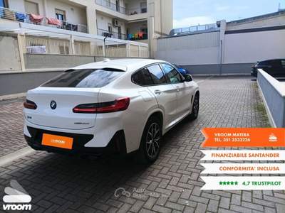 BMW X4 X4 xDrive20d 48V Msport Bianco usata Matera
