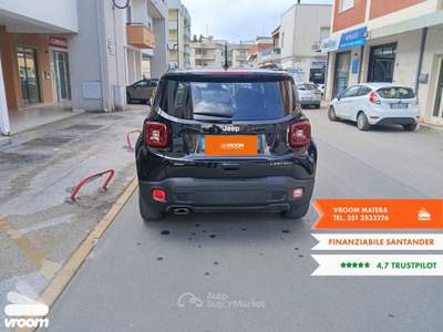 Jeep Renegade Renegade 1.6 Mjt 130 CV Limited Nero usata Matera