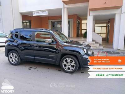 Jeep Renegade Renegade 1.6 Mjt 130 CV Limited Nero usata Matera