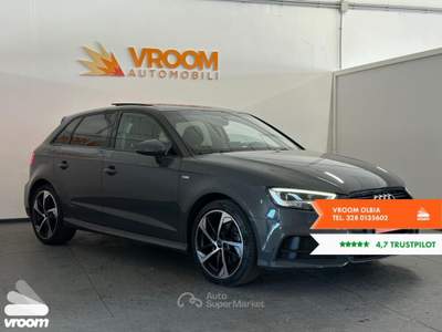 Audi A3 A3 SPB 35 TDI S tronic Sport Grigio usata Olbia