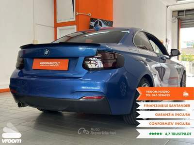 BMW Serie 2 218d 218d Coupï¿½ Msport Blu/Azzurro usata Nuoro