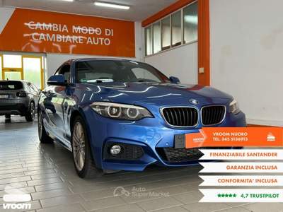 BMW Serie 2 218d 218d Coupï¿½ Msport Blu/Azzurro usata Nuoro