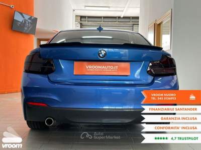BMW Serie 2 218d 218d Coupï¿½ Msport Blu/Azzurro usata Nuoro