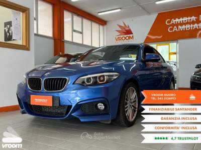 BMW Serie 2 218d 218d Coupï¿½ Msport Blu/Azzurro usata Nuoro