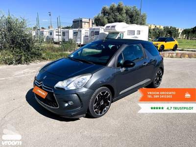 DS Automobiles DS 3 DS 3 1.2 VTi 82 Chic Cabrio Grigio usata Grosseto