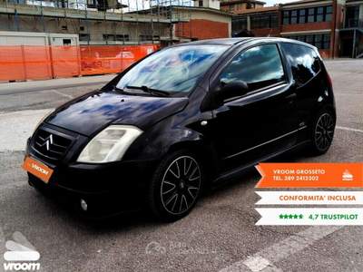 Citroen C2 C2 1.6 16V 125CV VTS Nero usata Grosseto