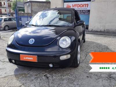 Volkswagen New Beetle 1.9 TDI 101CV Cabrio Nero usata Paola
