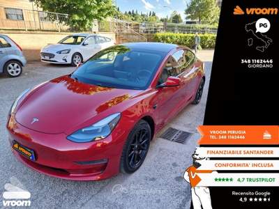 Tesla Model 3 Model 3 Long Range Dual Motor AWD Rosso usata Perugia