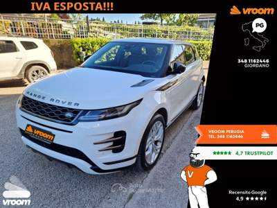 Land Rover Range Rover Evoque Range Rover Evoque 2.0D I4-L.Flw 150 CV AWD Auto R-Dynamic S Bianco usata Perugia