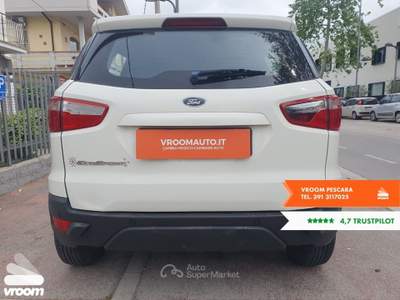 Ford EcoSport 1.5 TDCi 95 CV Plus Bianco usata Pescara