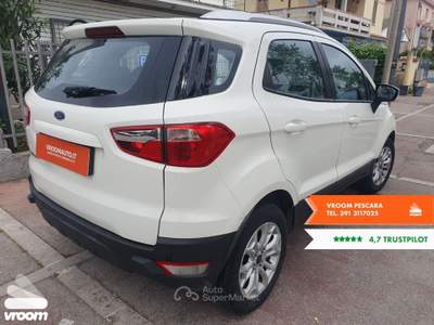 Ford EcoSport 1.5 TDCi 95 CV Plus Bianco usata Pescara