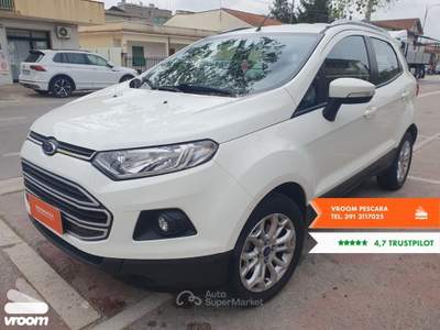 Ford EcoSport 1.5 TDCi 95 CV Plus Bianco usata Pescara