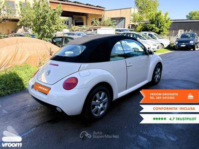 Volkswagen New Beetle 1.6 Cabrio Beige usata Grosseto