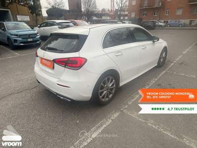 Mercedes-Benz Classe A A 220 d Automatic Sport Bianco usata Cologno Monzese
