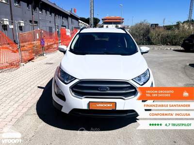 Ford EcoSport 1.5 TDCi 100 CV Start&Stop Business Bianco usata Grosseto
