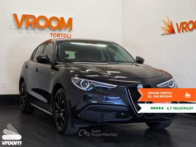 Alfa Romeo Stelvio Stelvio 2.2 Turbodiesel 190 CV AT8 Q4 Ti Nero usata Tortolì