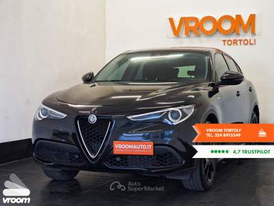 Alfa Romeo Stelvio Stelvio 2.2 Turbodiesel 190 CV AT8 Q4 Ti Nero usata Tortolì
