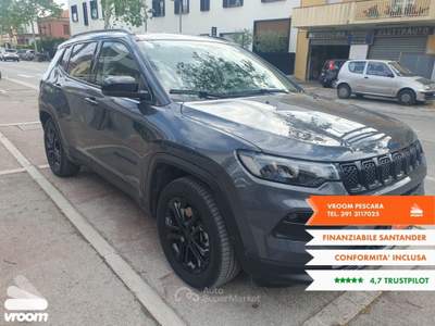 Jeep Compass COMPASS 1.3 TURBO 130CV AT6 4XE Grigio usata Pescara