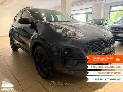 Kia Sportage Sportage 1.6 CRDI 136 CV 2WD Mild Hybrid Black Edition Grigio usata Campobasso
