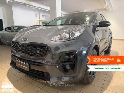 Kia Sportage Sportage 1.6 CRDI 136 CV 2WD Mild Hybrid Black Edition Grigio usata Campobasso