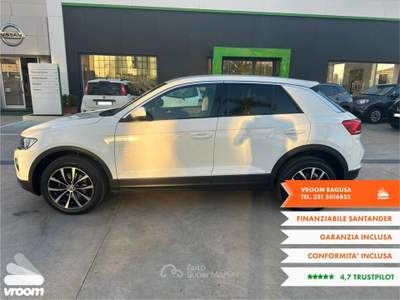 Volkswagen T-Roc T-Roc 1.6 TDI SCR Advanced BlueMotion Technology Bianco usata Comiso