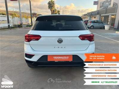 Volkswagen T-Roc T-Roc 1.6 TDI SCR Advanced BlueMotion Technology Bianco usata Comiso