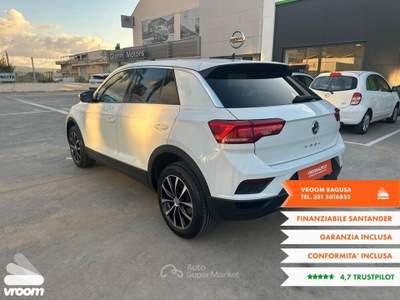 Volkswagen T-Roc T-Roc 1.6 TDI SCR Advanced BlueMotion Technology Bianco usata Comiso