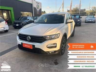 Volkswagen T-Roc T-Roc 1.6 TDI SCR Advanced BlueMotion Technology Bianco usata Comiso