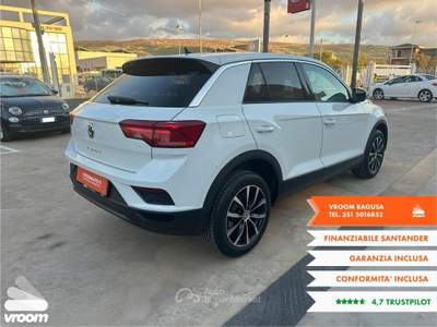 Volkswagen T-Roc T-Roc 1.6 TDI SCR Advanced BlueMotion Technology Bianco usata Comiso