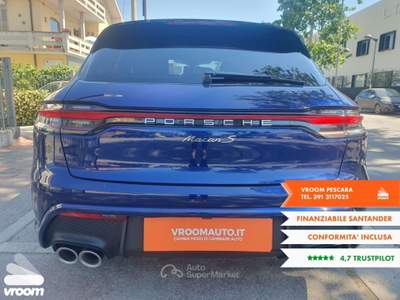 Porsche Macan Macan 2.9 S Blu/Azzurro usata Pescara