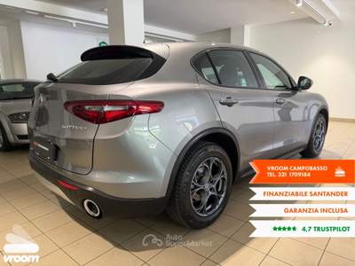 Alfa Romeo Stelvio Stelvio 2.2 Turbodiesel 210 CV AT8 Q4 Executive Grigio usata Campobasso