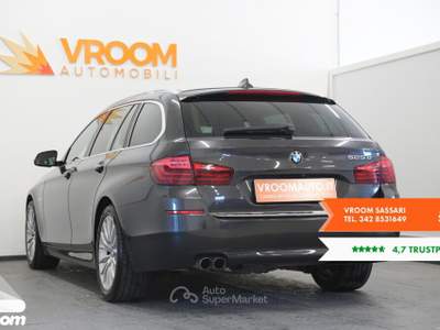 BMW Serie 5 525d 525d Touring Luxury Grigio usata Chilivani