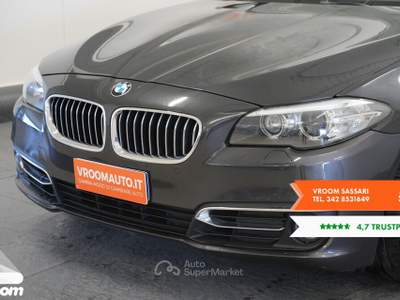 BMW Serie 5 525d 525d Touring Luxury Grigio usata Chilivani