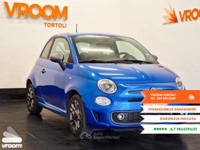 Fiat 500 500 1.2 Pop Blu/Azzurro usata Tortolì