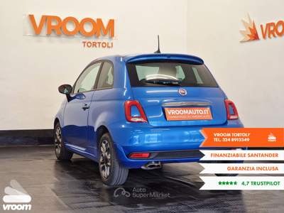 Fiat 500 500 1.2 Pop Blu/Azzurro usata Tortolì