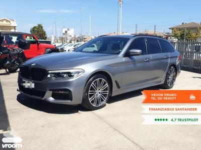 BMW Serie 5 530d 530d xDrive 249CV Touring Msport Grigio usata Teramo