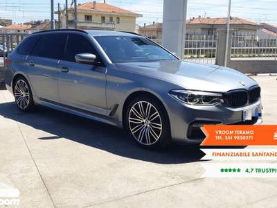 BMW Serie 5 530d 530d xDrive 249CV Touring Msport Grigio usata Teramo