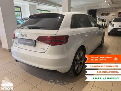 Audi A3 A3 SPB 1.2 TFSI 110 CV S tronic Attraction Bianco usata Campobasso