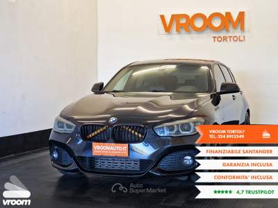 BMW Serie 1 118d 118d 5p. Msport Nero usata Tortolì