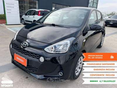 Hyundai i10 i10 1.0 MPI Login Nero usata Comiso
