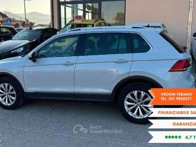 Volkswagen Tiguan Tiguan 1.6 TDI SCR Sport BlueMotion Technology Bianco usata Teramo