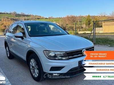 Volkswagen Tiguan Tiguan 1.6 TDI SCR Sport BlueMotion Technology Bianco usata Teramo