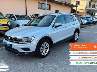 Volkswagen Tiguan Tiguan 1.6 TDI SCR Sport BlueMotion Technology Bianco usata Teramo