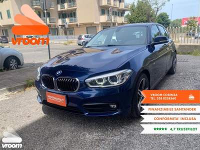 BMW Serie 1 116d 116d 5p. Sport Blu/Azzurro usata Rossano Stazione