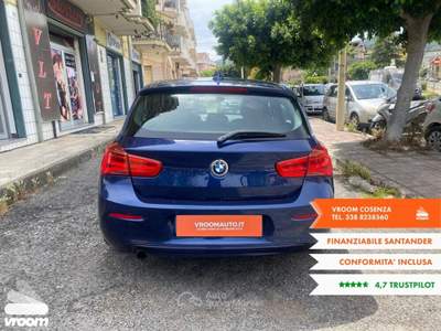 BMW Serie 1 116d 116d 5p. Sport Blu/Azzurro usata Rossano Stazione
