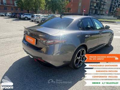 Alfa Romeo Giulia Giulia 2.0 Turbo 280 CV AT8 AWD Q4 Veloce Grigio usata Cologno Monzese