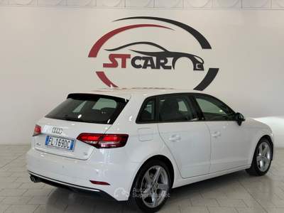 Audi A3 SPB 2.0 TDI Sport 150cv Bianco usata Caresanablot