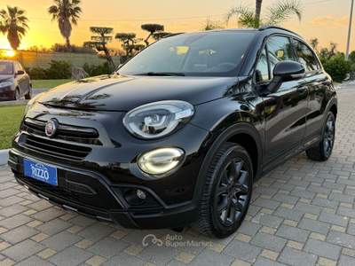 Fiat 500X 1.6MJT 120CV S-DESIGN FULL LED NAVI PELLE 11/2019 Nero usata Mesagne