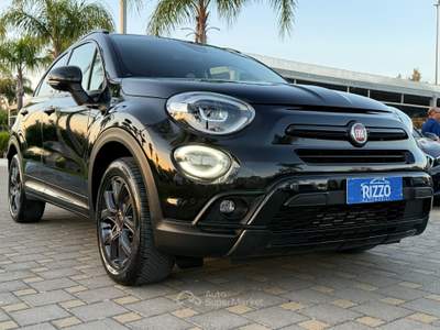 Fiat 500X 1.6MJT 120CV S-DESIGN FULL LED NAVI PELLE 11/2019 Nero usata Mesagne