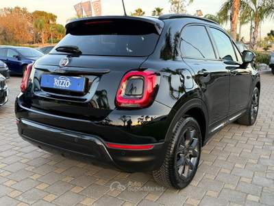 Fiat 500X 1.6MJT 120CV S-DESIGN FULL LED NAVI PELLE 11/2019 Nero usata Mesagne